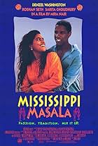 Denzel Washington and Sarita Choudhury in Mississippi Masala (1991)
