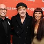 Robert Redford, Melanie Coombs, and Adam Elliot at an event for Mary and Max (2009)