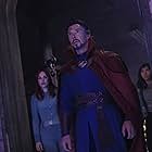 Rachel McAdams, Benedict Cumberbatch, and Xochitl Gomez in Doctor Strange in the Multiverse of Madness (2022)