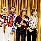 Penny Marshall, Betty Garrett, Eddie Mekka, and Cindy Williams in Laverne & Shirley (1976)