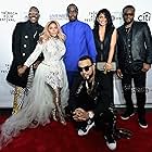 Sean 'Diddy' Combs, Cassie Ventura, Lil' Kim, Mase, and French Montana at an event for Can't Stop, Won't Stop: A Bad Boy Story (2017)