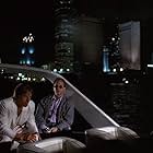 Don Johnson and Bob Balaban in Miami Vice (1984)
