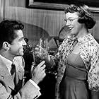 Farley Granger and Patricia Hitchcock in Strangers on a Train (1951)
