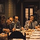 Al Pacino, Robert Duvall, James Caan, John Cazale, Talia Shire, Abe Vigoda, and Gianni Russo in The Godfather Part II (1974)