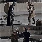 Lin Oeding fighting Christian Bale on the set of "Dark Knight Rises" for director Christopher Nolan