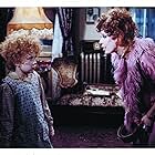 Carol Burnett and Aileen Quinn in Annie (1982)