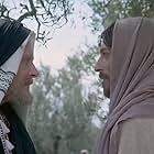 Laurence Olivier and Robert Powell in Jesus of Nazareth (1977)