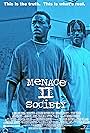 Larenz Tate and Tyrin Turner in Menace II Society (1993)