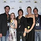 Brent Florence, Christian Leffler, Kenny Luper, Bryan Bihari, Chloe Snyder, Julianna David, and James Bass at an event for Eagles in the Chicken Coop (2010)