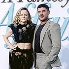 Zac Efron and Joey King at an event for A Family Affair (2024)