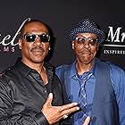 Eddie Murphy and Arsenio Hall at an event for Mr. Church (2016)