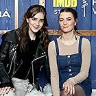 Sidney Flanigan and Talia Ryder at an event for The IMDb Studio at Acura Festival Village (2020)