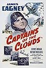 James Cagney and Dennis Morgan in Captains of the Clouds (1942)