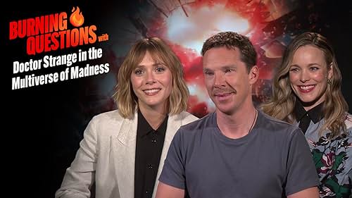 Benedict Cumberbatch, Elizabeth Olsen, Rachel McAdams, Benedict Wong, Xochitl Gomez, and Sam Raimi share what it was like to create their latest Marvel Cinematic Universe movie, who was the funniest on set, what jobs they'd have in their own multiverses, and some secret talents about their lead actor.