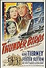 Gene Tierney, Preston Foster, and John Sutton in Thunder Birds: Soldiers of the Air (1942)