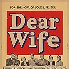 William Holden, Edward Arnold, Joan Caulfield, Billy De Wolfe, Mona Freeman, Mary Philips, and Arleen Whelan in Dear Wife (1949)