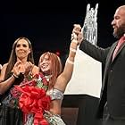 Paul Levesque, Stephanie McMahon, Sara Amato, and Kairi Hôjô in WWE: Mae Young Classic Women Tournament (2017)