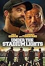 Laurence Fishburne, Carter Redwood, Germain Arroyo, Milo Gibson, Adrian Favela, and Acoryé White in Under the Stadium Lights (2021)