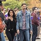 Vanessa Ferlito and Rob Kerkovich in Waiting for Monroe (2020)