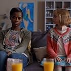Letitia Wright and Pixie Davies in Humans (2015)