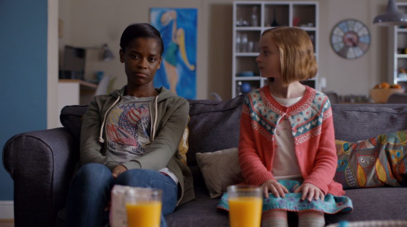 Letitia Wright and Pixie Davies in Humans (2015)