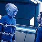 Mary Chieffo and Shazad Latif in Star Trek: Discovery (2017)