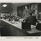 Noah Beery Jr., Lloyd Bridges, Morris Ankrum, John Emery, Osa Massen, and Hugh O'Brian in Rocketship X-M (1950)