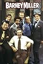 Ron Carey, Max Gail, Ron Glass, James Gregory, Steve Landesberg, Hal Linden, and Jack Soo in Barney Miller (1975)