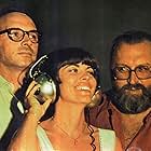 Sergio Leone, Ennio Morricone, and Mireille Mathieu