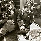 James Doohan, Catherine E. Coulson, and Nicholas Meyer in Star Trek II: The Wrath of Khan (1982)
