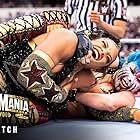 Kanako Urai and Bianca Belair in WrestleMania 39 (2023)