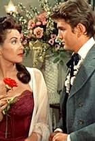 Yvonne De Carlo and Michael Landon in Bonanza (1959)