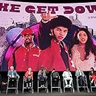 Nelson George, John Horn, Baz Luhrmann, Catherine Martin, Karen Murphy, Elliott Wheeler, and Jeriana San Juan at an event for The Get Down (2016)
