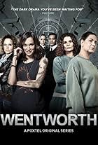 Kate Atkinson, Danielle Cormack, Robbie Magasiva, Leah Purcell, Pamela Rabe, and Nicole da Silva in Wentworth (2013)