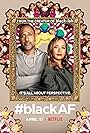Rashida Jones and Kenya Barris in #BlackAF (2020)