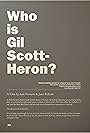 Who Is Gil Scott-Heron? (2015)