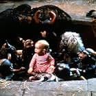 Brian Henson, Timothy Bateson, Douglas Blackwell, Toby Froud, Anthony Jackson, Ron Mueck, David Shaughnessy, and Mildred Shay in Labyrinth (1986)
