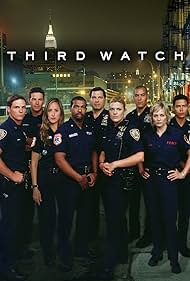 Michael Beach, Eddie Cibrian, Kim Raver, Jason Wiles, Coby Bell, Amy Carlson, Molly Price, Anthony Ruivivar, and Skipp Sudduth in Third Watch (1999)