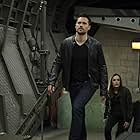 Clark Gregg, Brett Dalton, and Elizabeth Henstridge in Agents of S.H.I.E.L.D. (2013)
