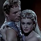 Rossana Podestà and Jacques Sernas in Helen of Troy (1956)