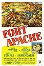 Shirley Temple and John Agar in Fort Apache (1948)