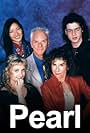 Malcolm McDowell, Carol Kane, Lucy Liu, Kevin Corrigan, and Rhea Perlman in Pearl (1996)