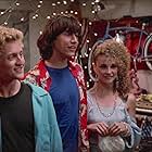Keanu Reeves, George Carlin, Diane Franklin, Kimberley Kates, and Alex Winter in Bill & Ted's Excellent Adventure (1989)