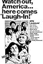 Bette Davis, June Gable, Ben Powers, and Lenny Schultz in Laugh-In (1977)