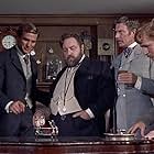 Whit Bissell, Rod Taylor, Sebastian Cabot, Tom Helmore, and Alan Young in The Time Machine (1960)