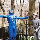Peter Serafinowicz and Griffin Newman in The Tick (2016)