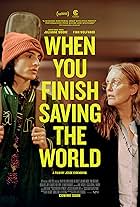 Julianne Moore and Finn Wolfhard in When You Finish Saving the World (2022)