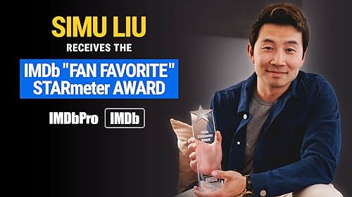 Simu Liu Receives the IMDb "Fan Favorite" STARmeter Award
