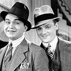 James Cagney and Edward G. Robinson in Smart Money (1931)