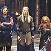 Viggo Mortensen, Orlando Bloom, and John Rhys-Davies in The Lord of the Rings: The Two Towers (2002)